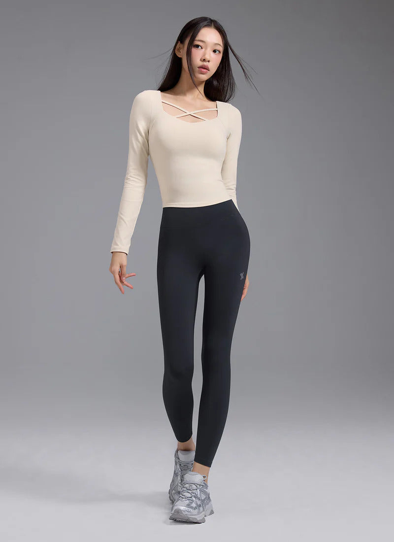 XEXYMIX V-Up 3D Plus Leggings in Dark Gray — image 2