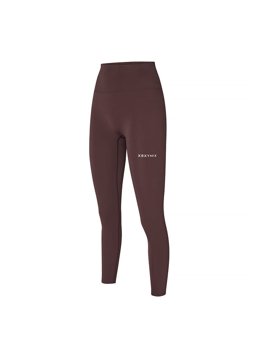 XEXYMIX Black Label Signature 360N Leggings in Dahlia Wine — best leggings for pilates and barre studios