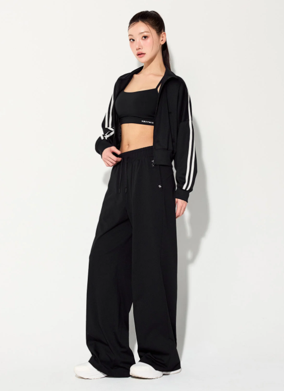 XEXYMIX Comfort Tension Basic Wide Pants — detail image 3