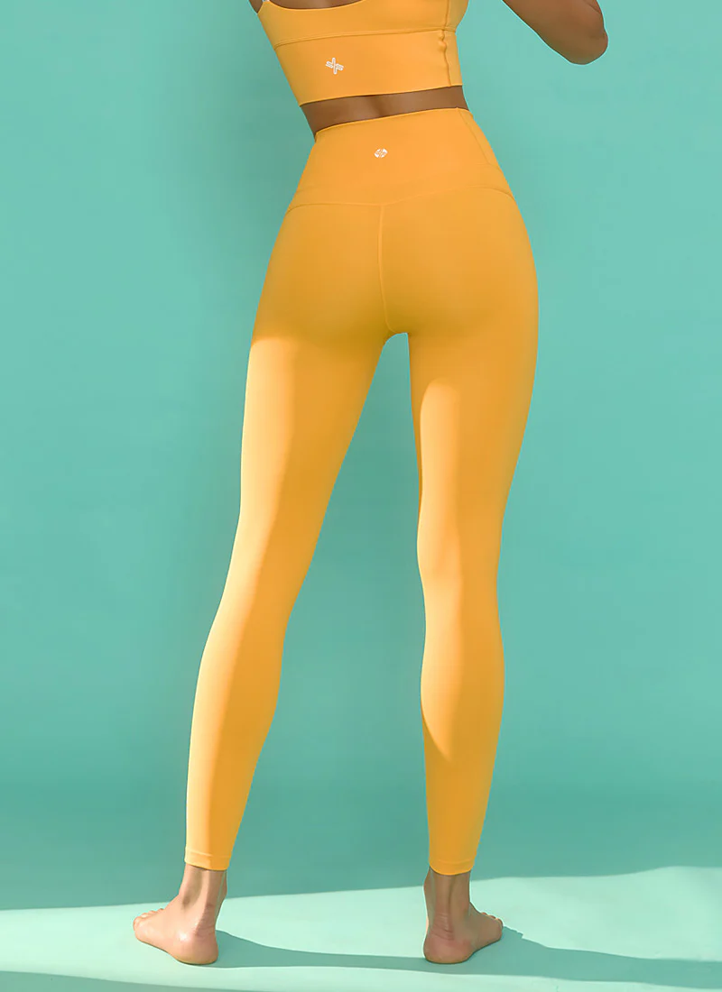 XEXYMIX Black Label Signature Two-Way Water Leggings in Saffron Yellow — image 2