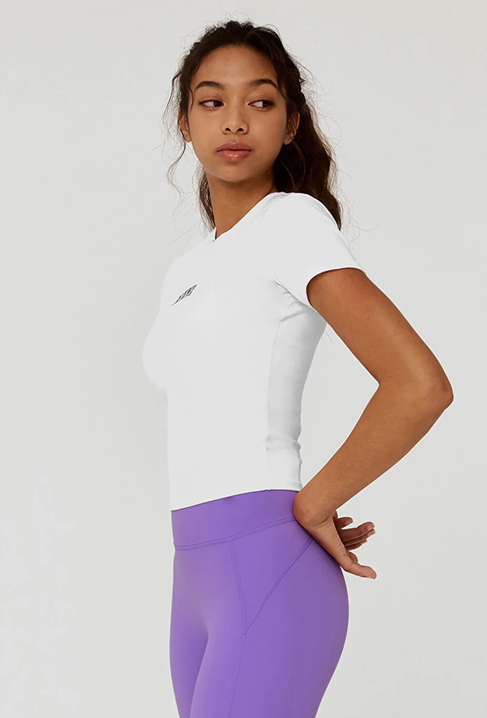 XEXYMIX XXMX Crop Short Sleeve in Ivory — image 2