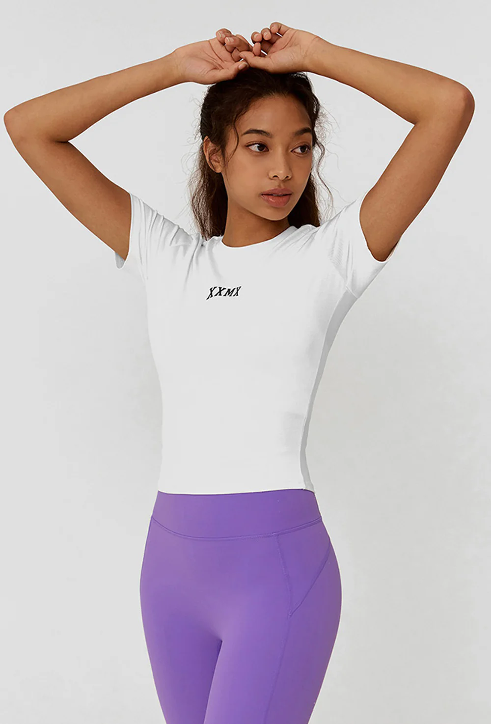XEXYMIX XXMX Crop Short Sleeve in Ivory — image 3
