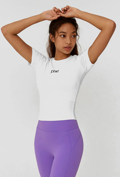 XEXYMIX XXMX Crop Short Sleeve in Ivory — image 3