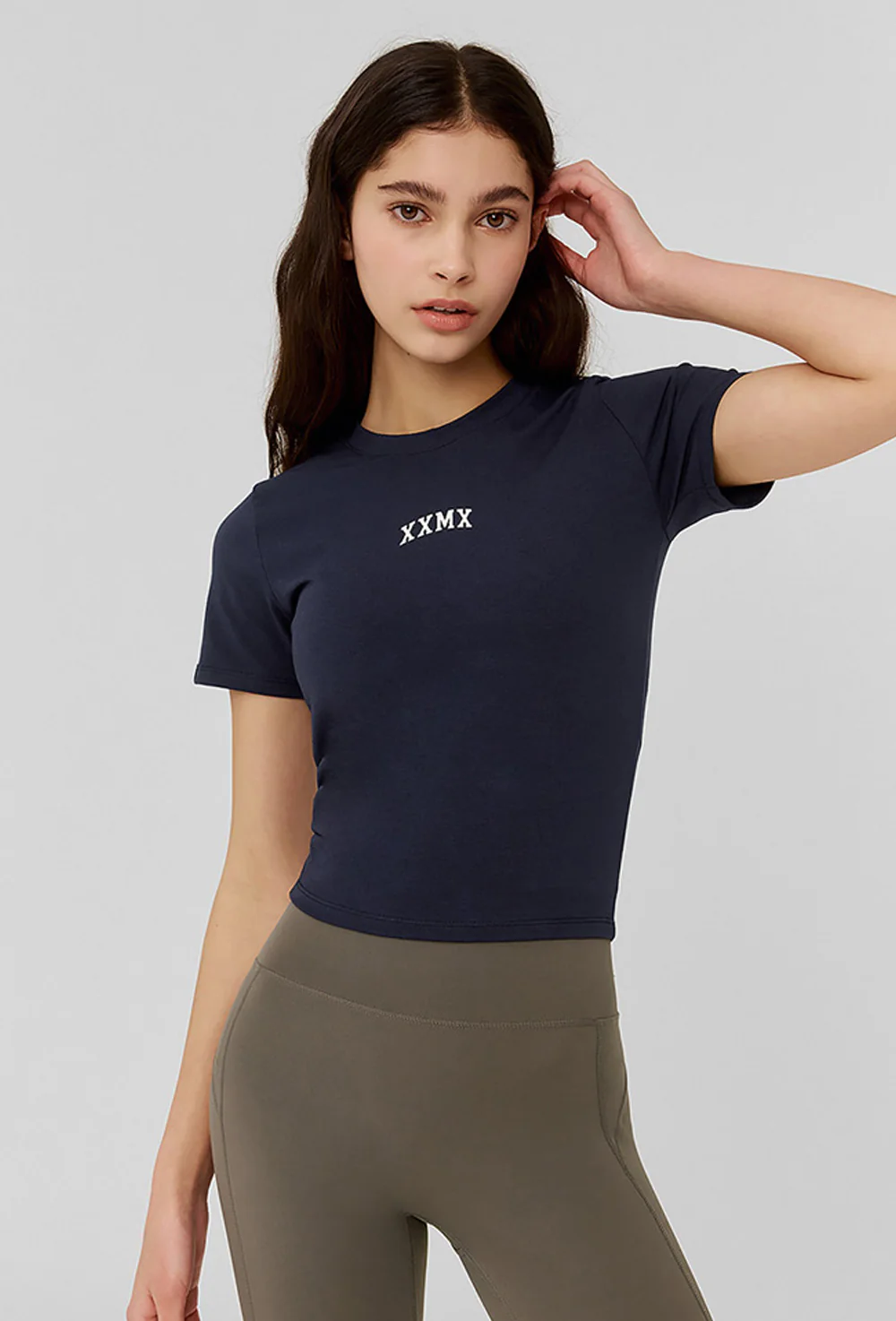 XEXYMIX XXMX Crop Short Sleeve in Night Sky — image 2