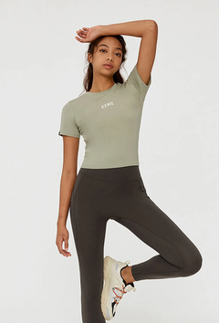 XEXYMIX XXMX Crop Short Sleeve in Wood Sage — image 3
