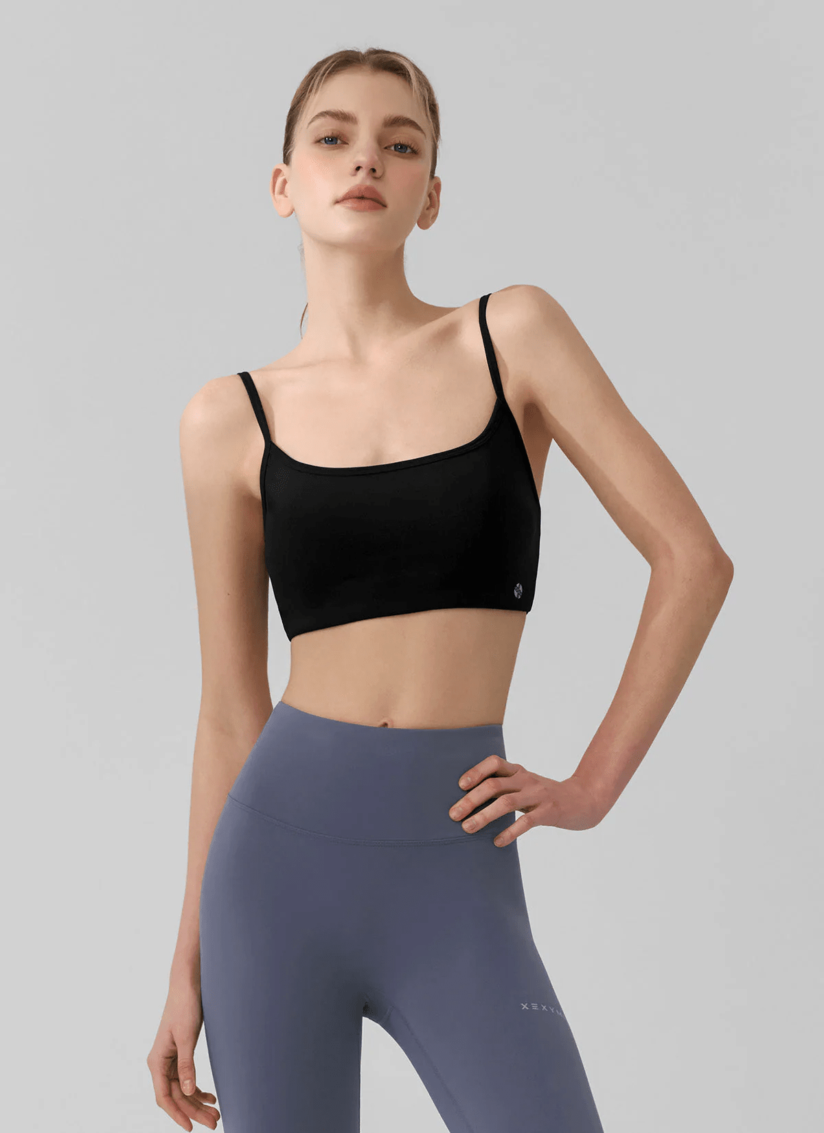 XEXYMIX Black Label Signature Power Rise Back Twist Bra Top — image 1