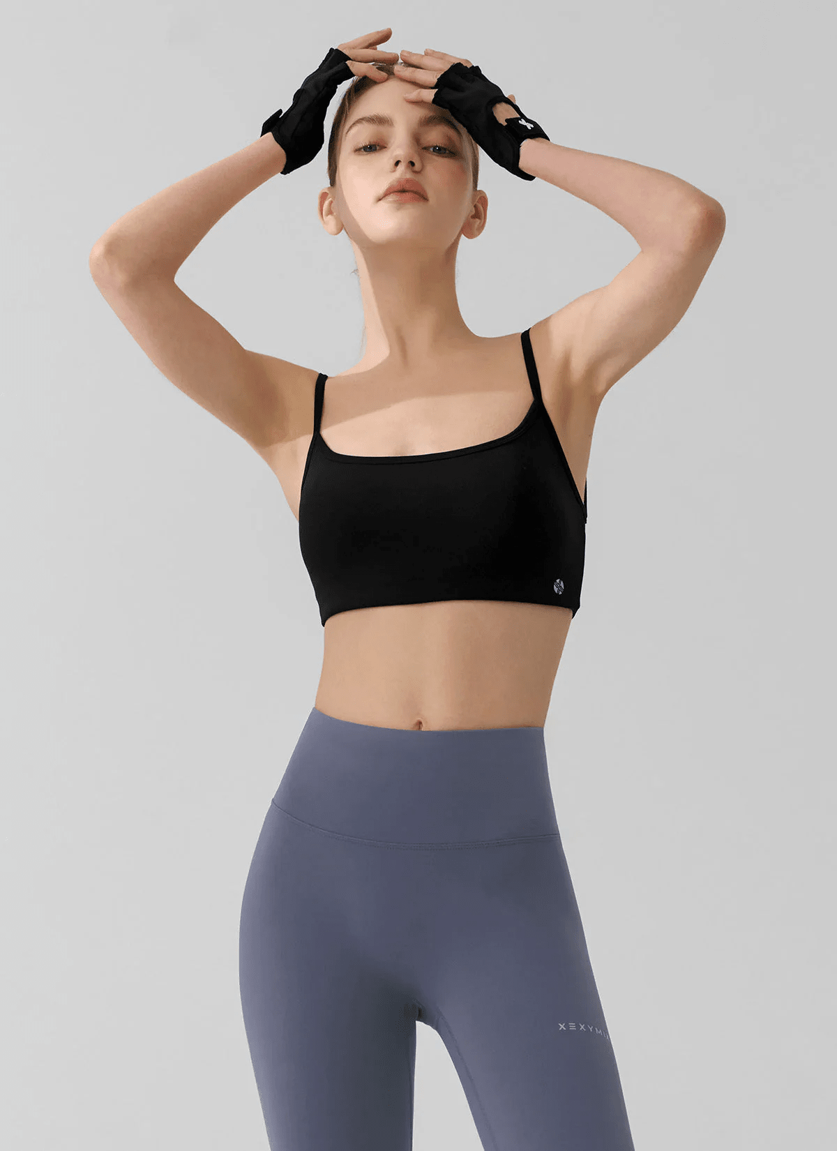 XEXYMIX Black Label Signature Power Rise Back Twist Bra Top — image 3