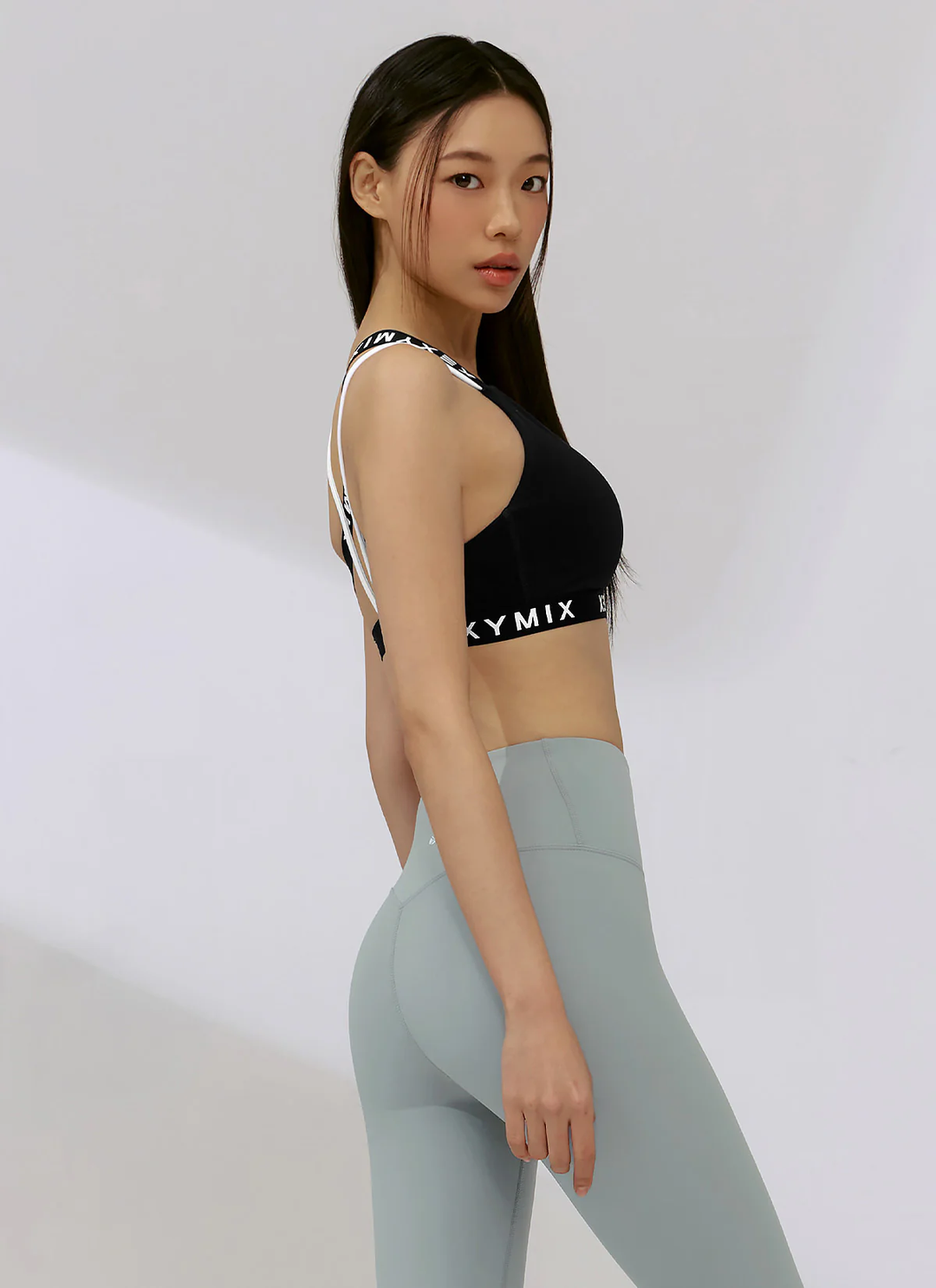 XEXYMIX Black Label Signature 360N Back Point Bra Top in Black — image 4