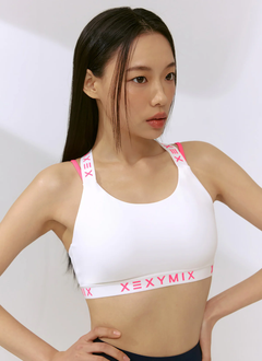 XEXYMIX Black Label Signature 360N Back Point Bra Top in Pale Ivory — image 2