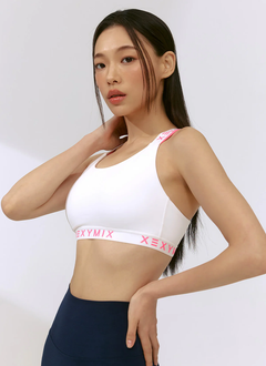 XEXYMIX Black Label Signature 360N Back Point Bra Top in Pale Ivory — image 4
