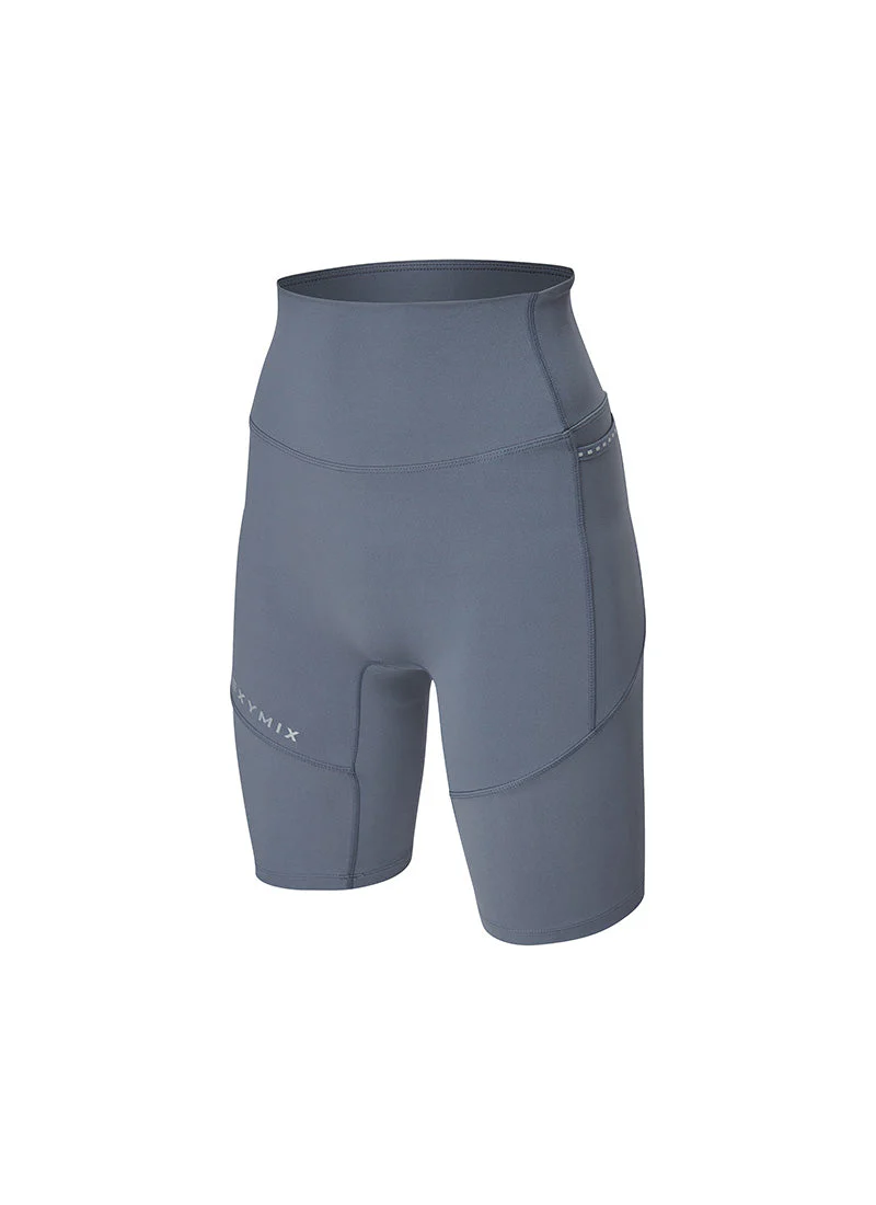 XEXYMIX RX Black Label Signature 360N Racing Pocket Leggings (4.5-Length) in Shadow Gray — image 4