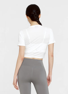 XEXYMIX Ice Scent Cropped Short Sleeve in Black — image 3