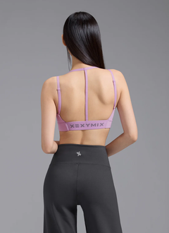 XEXYMIX Black Label Signature 360N Two-Way Strap Bra Top in Lily Lavender — image 4