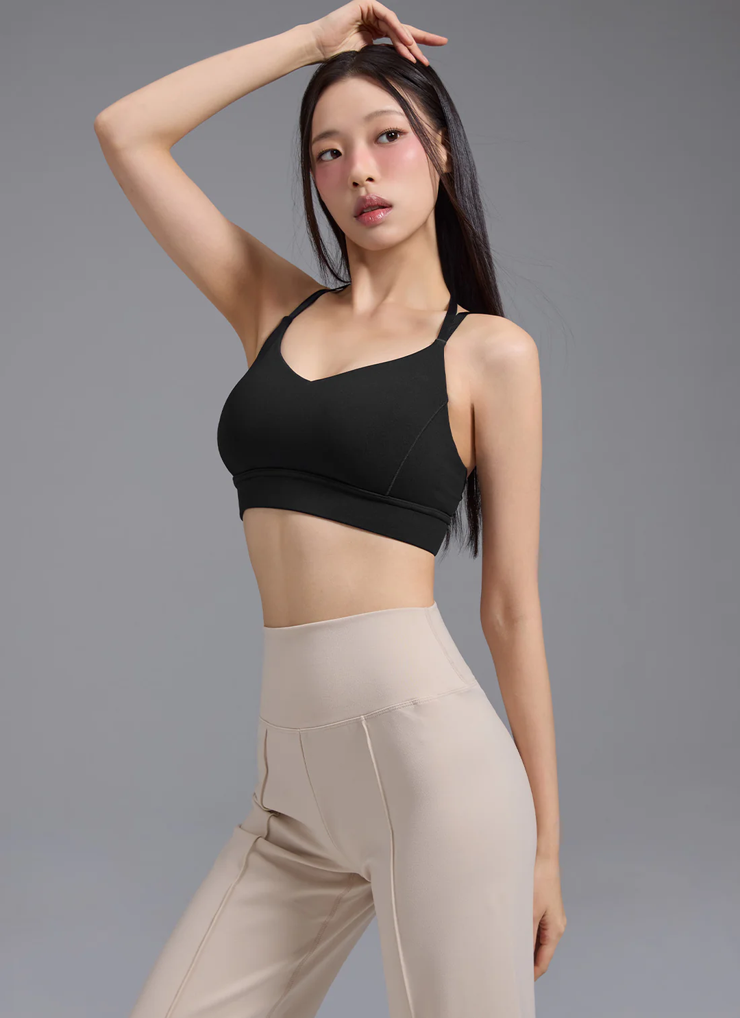 XEXYMIX Black Label Signature 360N Two-Way Strap Bra Top in Black — image 2