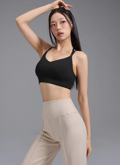 XEXYMIX Black Label Signature 360N Two-Way Strap Bra Top in Black — image 2