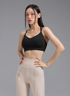 XEXYMIX Black Label Signature 360N Two-Way Strap Bra Top in Black — image 4