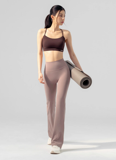 XEXYMIX Black Label Signature Power Rise Bootcut Pants (Long) in Evening Rose — image 2