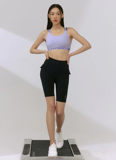XEXYMIX Black Label Signature 360N Out-Pocket Leggings (4.5-Length) in Black — image 1