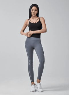 XEXYMIX Black Label Signature Power Rise String Tank Top in Black — image 4