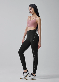 XEXYMIX Black Label Signature Power Rise String Bra Top in Ballet Pink — image 3
