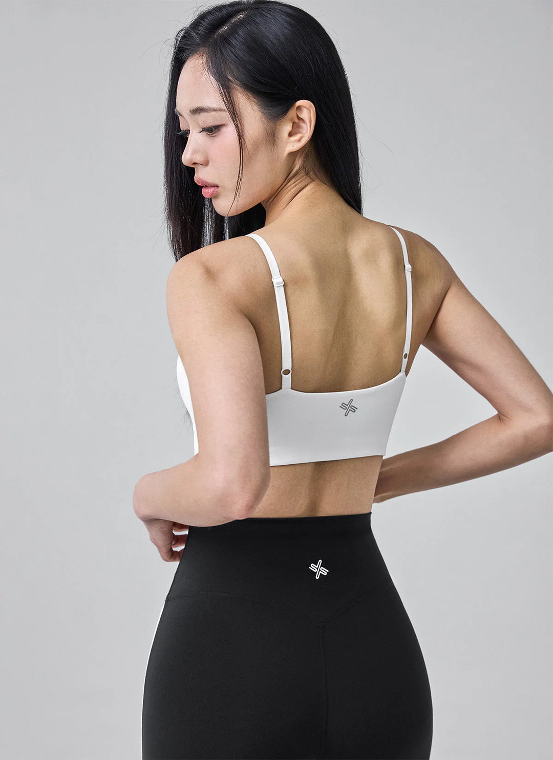 XEXYMIX Black Label Signature Power Rise String Bra Top in Pale Ivory — image 3