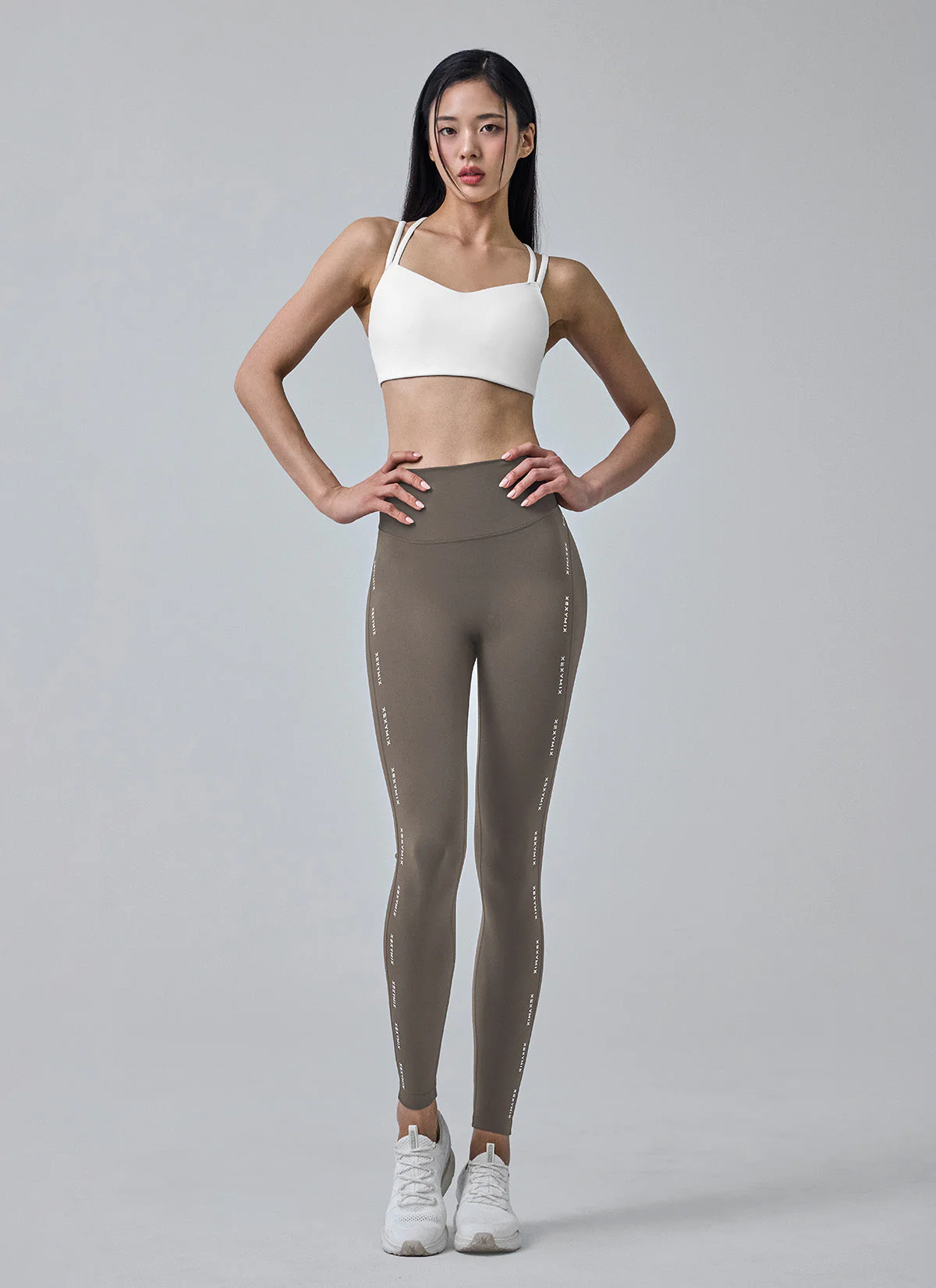 XEXYMIX Black Label Signature 360N Logo Line Leggings — image 2
