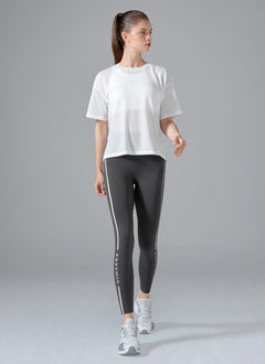 XEXYMIX RX Black Label Signature 360N Reflective Line Leggings in Power Gray — image 1