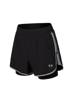 XEXYMIX RX Punching Reflective 2in1 Shorts in Ivory — image 6