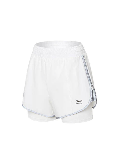 XEXYMIX RX Punching Reflective 2in1 Shorts in Black — image 4