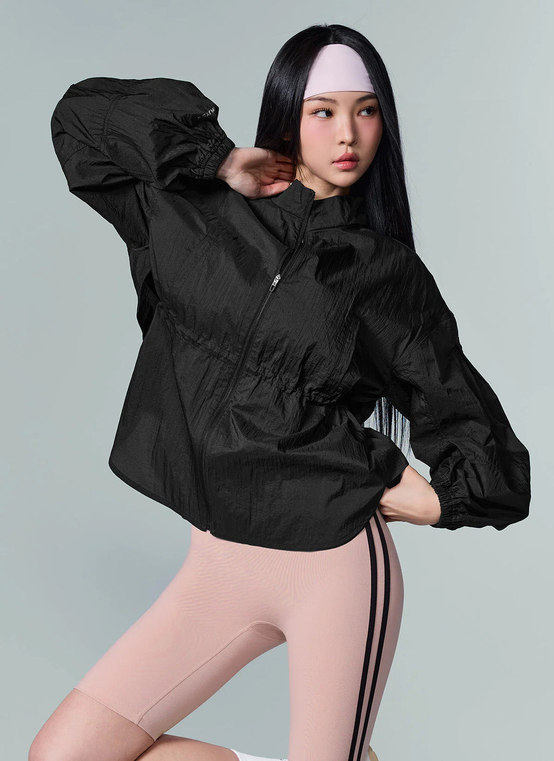 XEXYMIX Light Ventilation Windbreaker in Black — image 3