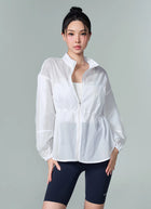 XEXYMIX Light Ventilation Windbreaker in Ivory — image 1