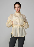 XEXYMIX Light Ventilation Windbreaker in Vanilla Yellow — image 2