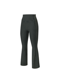 XEXYMIX Washing Ribbed Flare Bootcut Pants in Washing Yellow Black — image 5