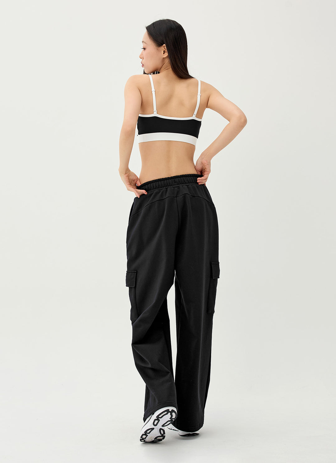 XEXYMIX Lazy Mood Cargo Wide Pants — image 2