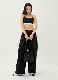 XEXYMIX Lazy Mood Cargo Wide Pants — image 3
