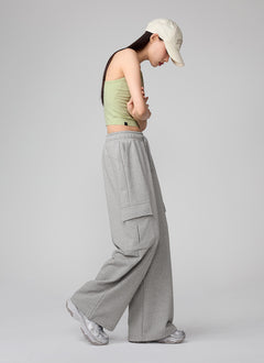 XEXYMIX Lazy Mood Cargo Wide Pants — image 3