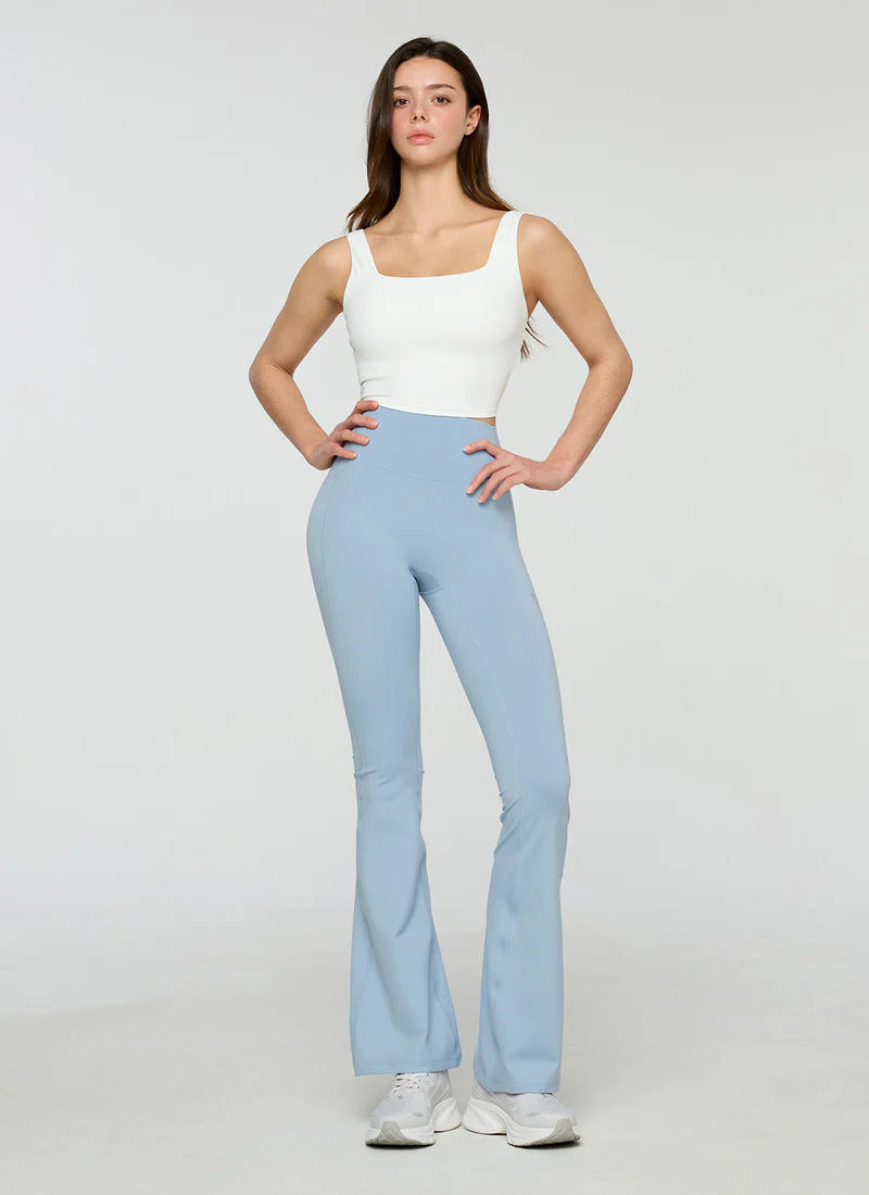 XEXYMIX V-Up 3D Plus Bootcut Leggings in Blue Ballerina — image 1