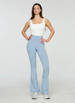 XEXYMIX V-Up 3D Plus Bootcut Leggings in Blue Ballerina — image 1