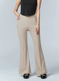 XEXYMIX Fresh Cooling Bootcut Pants in Minimal Beige — image 4