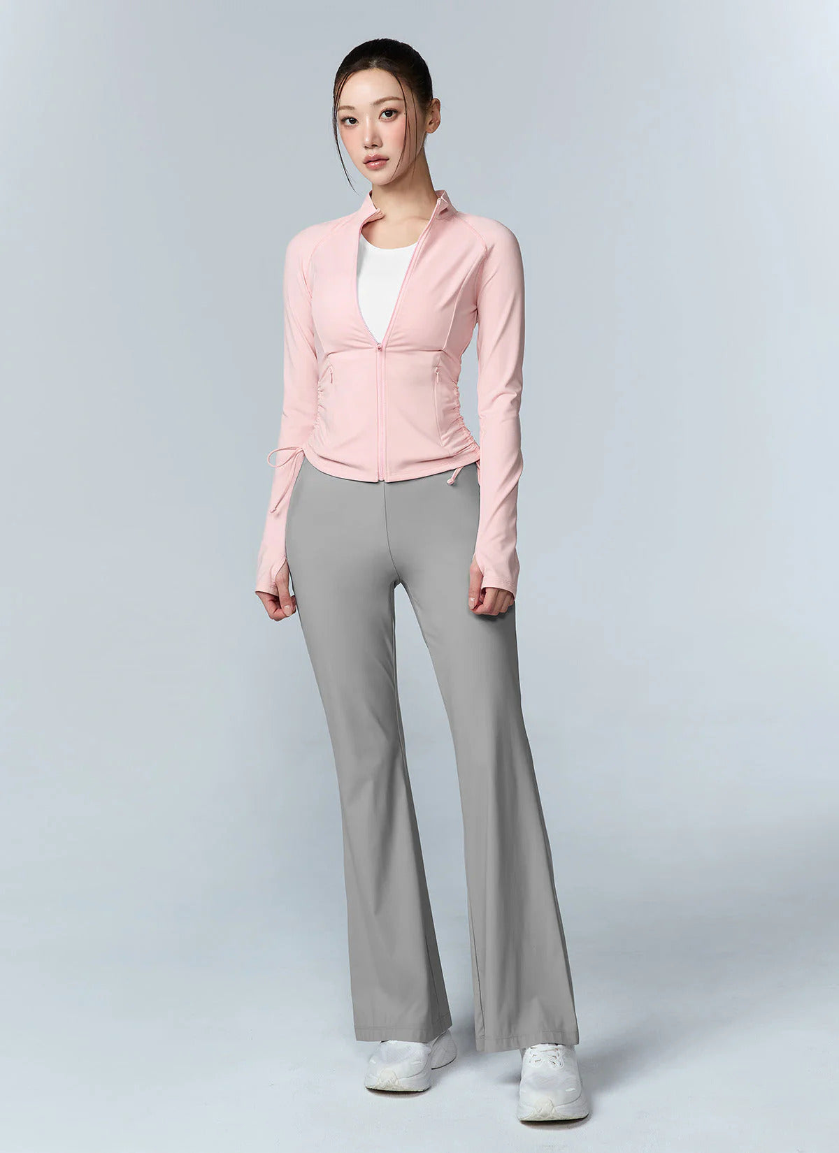 XEXYMIX Fresh Cooling Bootcut Pants in Smooth Gray — image 2