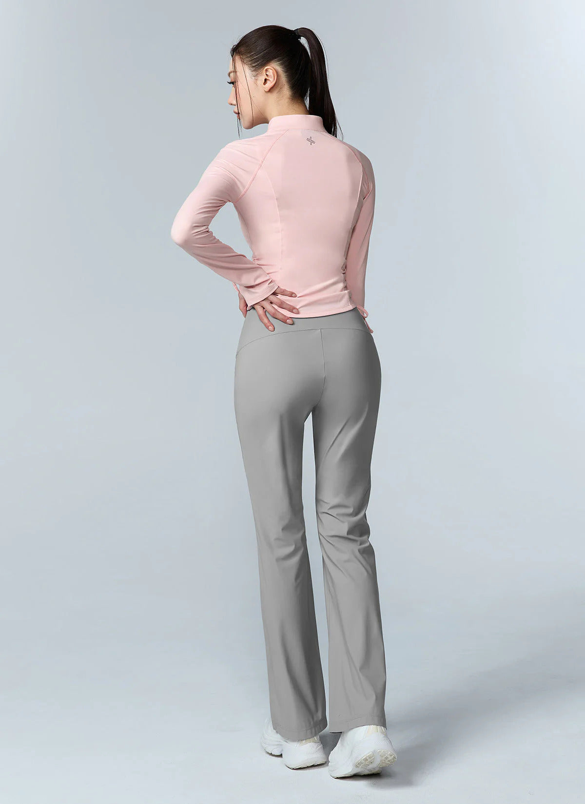 XEXYMIX Fresh Cooling Bootcut Pants in Smooth Gray — image 4