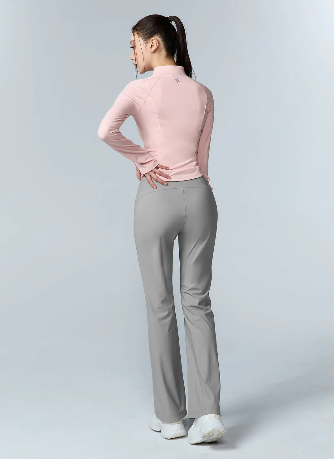 XEXYMIX Fresh Cooling Bootcut Pants in Smooth Gray — image 4