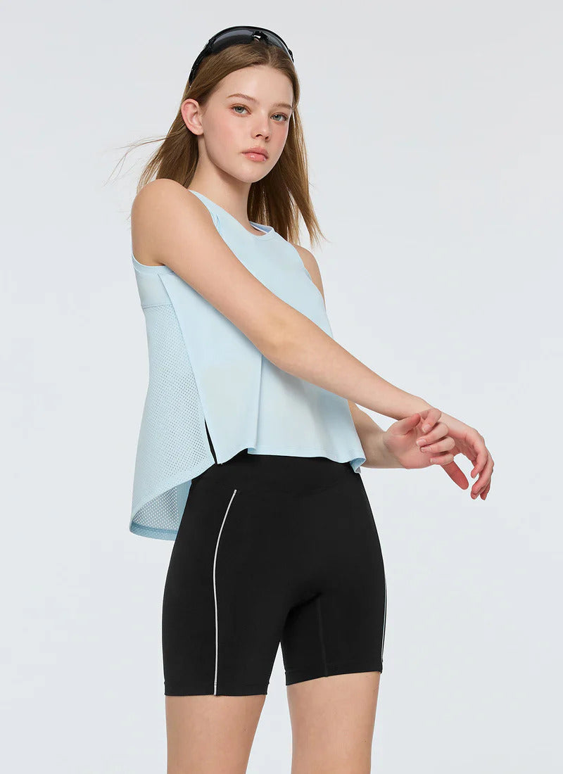 XEXYMIX RX Cool Light Back Mesh Sleeveless in Ballad Blue — image 4