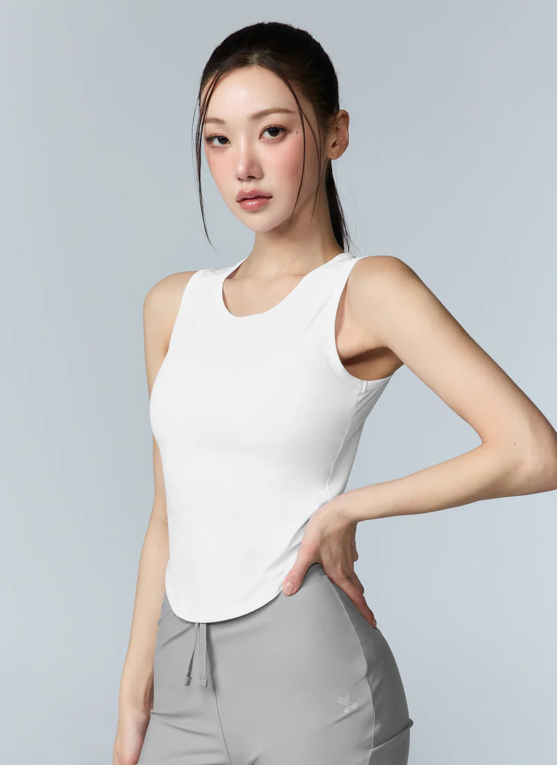 XEXYMIX Ice Scent Sleeveless Top in Ivory — image 1