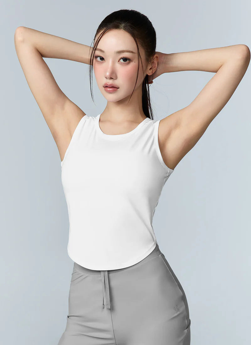 XEXYMIX Ice Scent Sleeveless Top in Ivory — image 2