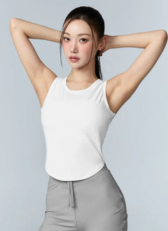 XEXYMIX Ice Scent Sleeveless Top in Ivory — image 2