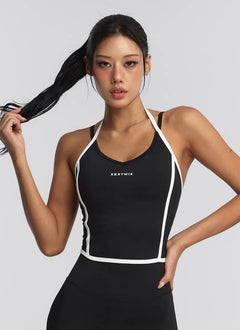 XEXYMIX Black Label Signature Life Curve Line Bra Top in Black — image 1