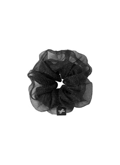 XEXYMIX Organza Scrunchie in Black — image 2