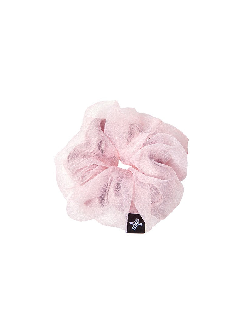 XEXYMIX Organza Scrunchie in Deep Pink — image 2