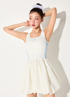 XEXYMIX Organza Scrunchie in White — image 1